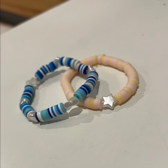 Colorful Beaded Bracelet with Star Charm - Picture 3 of 3